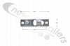 BDICO41004 Knapen Rear Door Cam Lock Keep Plate