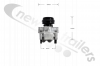 N1004739 Wabco Mini Relay Valve