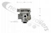351008122 Haldex Emergency Relay Valve