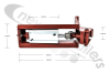 RWA0918 Turner Autogate MKII Locking Mechanism - Complete Assembly for SDC, Fruehauf, Alibulk and PPG Watertight Rear Doors