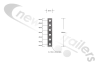 5149005 Cargo Floor CF500 Weld-on U-Profile Frame Foot