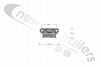 101A22295 Legras Spring Catch-Door (For Internal Locking Bars)