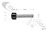 40SWF-000082-08-B Titan Net Channel Roller, 1-1/4" Shaft To Suit Roller Arm (Longer 174mm Shaft For 7c and 9c Gearboxes)