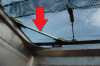 40AWF-000016-02-B Titan Walking Floor Trailer Net system brace, frame aluminium flip roof