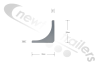 50ATP-000016-B Titan Gusset Universal Aluminium bracket