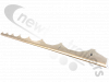 90AWF-000315-02-B Titan Kevlar Wiper Base Mount Angle Suits High Back Aggregate Cleanout