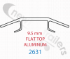 8226314300 #2631 Keith Walking Floor Plank or Slat V9 10.5" Flat Top Aluminium #2631 = LG:13500mm