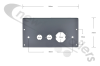 45ATP-000002-12 Titan Plate, Air/Electric Mount Main 7 Way/Aux/Aux Standard England Plate