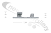 35AWF_000203 Titan Door Lock Rod Keeper