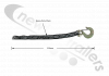 35AWF-000515-012-C Titan Door Safety Chain Assembly GR 30 1/4Length determined at Installation