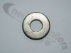 Washer, 1/2" Flat Heavy Duty Titan Door Hinge Washer, 1/2" Flat Heavy Duty