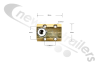 06613501 Keith Walking Floor® RFII Check Valve Adapter Block R2DX01