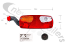 25-2210-007 Aspoeck Tail Lamp ECOPOINT I