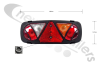 800/51/00 Rubbolite Model 800 Rear Lamp (WITH PLUG) (Right Hand)