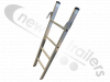 BDICO50062+30109177+30139106 Knapen 4 Rung Rear Access Ladder and Brackets