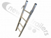 BDICO50062 & BDICO50064 Knapen 4 Rung Rear Access Ladder and Brackets