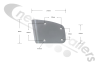 30128774 Knapen NEXT Rear Bumper (Under Run) Cover Plate/ End Cap 180mm - Left