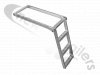 ABUS873/BRGV Rear Underbody Access Ladder 3 Step Pull Out For Knapen Walking Floor® Weld fix