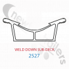 2527 Keith Walking Floor® V9 Weld Down Sub Deck 2527 For High Temperature Steel Floor Per Metre