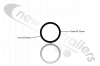 84391600 Keith Walking Floor® KFD Switching valve O-Ring Backup 8-216