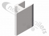 BALPR00071 Knapen Alu Door Profile Male