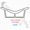 2490 Keith Walking Floor® V9 Alloy Floor Weld Down Sub-deck for 10.5" centers 2490