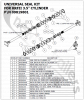 09819801 Keith Walking Floor® RF2 DX  UNVL Seal Kit For 3.5" Cylinder