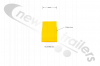 60101914 Sheet Tarpaulin Repair Tape YELLOW RAL1023