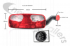 25-2610-007 Aspoeck Tail Lamp ECOPOINT I - R/H With Outline Marker (Bulb Version)