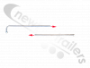 85AWF_000009_01 Titan Metal pipe 175.5" long for tall boy - Suits 44'6 uk trailer