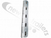 35WF1106L01-A Titan Door Hinge Assembly Van door Style (Barn Door) - bottom hinge (4 section)