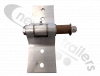 60WF0156-L02-D Titan Hinge Assembly. Left (uk nearside) - Fits flip up mudguard aggregate Trailer