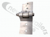 60WF0156-R03-B Titan Hinge Assembly (notched) Right (uk offside) - Fits flip up mudguard aggregate Trailer