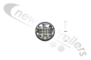 810-54-00 (UC KLTF0638) Hamburger Lamp - Reversing Lamp Rubber Gland For 7 Core Cable Pattern Part