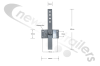 SSHD-Straight Newton Trailers Heavy Duty Straight Pendulum Sheet Stop Complete Kit