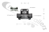 356022011 Quick Release Valve (QRV) Type 4 Port Parallel Inlet M22x1.5mm - Outlet M16x1.5mm