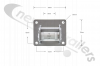 KOF00075730 Legras Moving Headboard Winch Assembly