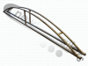 1810863 10" DOUBLE ARCH Dawbarn Hydroclear Cover Sheet Support  250mm