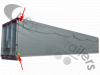 ENG-2160-B Fruehauf Planker Body - Rear Corner Post / Pillar