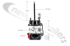 076-432-00A Newton Trailers Spring Brake Chamber Anchorlok Type 24/30 76mm Long Stroke