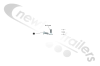 86404410 Keith Plank or Slat CounterSunk Bolt 10-24 x 1/2 TX Rolock V18 - J Bearing Screw