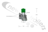 23D186  Newton Trailers Two Port Feed Valve Knapen Door release Control Valve