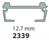 8223394308 Keith Plank or Slat 97mm Wide 4.8 Impact 2339 (2 ridge)13.300mm Length With Double Seal