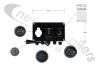 76-7037-007 Aspoeck Headboard Junction Box 0,6 m 17 Pin ASS3 Connector