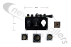 76-7037-007 Aspoeck Headboard Junction Box 0,6 m 17 pin ASS3 connector
