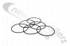 84389047 Keith Walking Floor® Workhorse Hydraulic Oil Filter Housing back Up Seal Ring