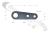 STAS006A STAS Auto Rear Door - TENSION PLATE FOR BACKDOOR LOCK