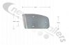 30166515 Knapen NEXT Rear Bumper (Under Run) Cover Plate/ End Cap SPECIAL BUMPER B150 - Left