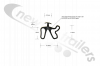 14000426 Knapen K604 Moving Floor Side Door Bottom Seal or Rubber - Per Metre