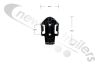 BDICO40031 Bracket/ Clip for Knapen For 5 & 6 Button Wireless Remote